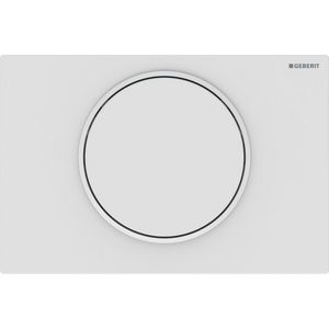 Bedieningsplaat spoel/stop toets Sigma10 ROUND matwit/wit/matwit