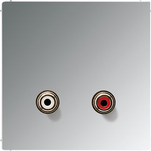 Afdekking glans chroom Cinch Audio LS990