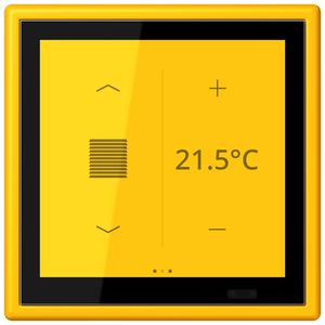 Ruimtecontroller LC4320W KNX Touch LS