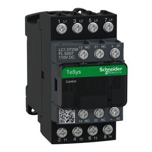 Contactor S207 4P (4NO) 25A AC-1 <440V 24V DC lage D