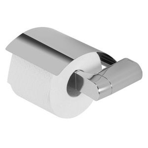 Closetrolhouder chroom met klep links WYNK