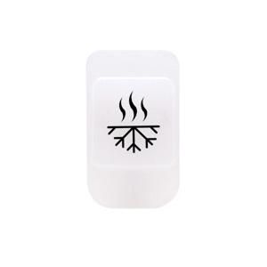 LENS MET VERLICHT SYMBOOL-VERWARMING/KOELING VVE=24