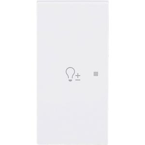 Free@Home bedieningswip links 2-voudig dimmer art-wit (6234-21-44G)