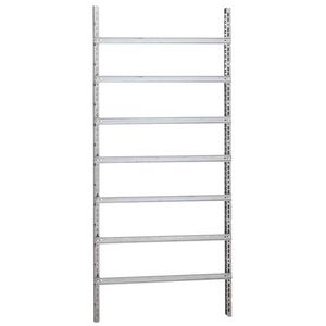 Rail symetrisch H15 B800 gegalvaniseerd