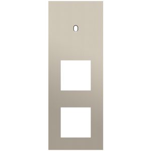 Afdekplaat 3-voud vertic. 71mm centerafst 166-57955