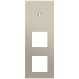 Afdekplaat 3-voud vertic. 71mm centerafst 166-57955