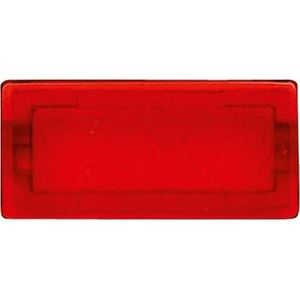 Symbolen Rechthoekig Neutraal Rood-transparant
