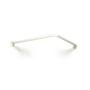 Douchegordijnrail 90° 900x900mm wit v.hoekopstelling