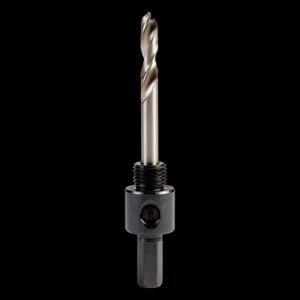 Gatzaaghouder 14-30mm zeskantaansluiting 9,5mm 2centreer 80/100mm