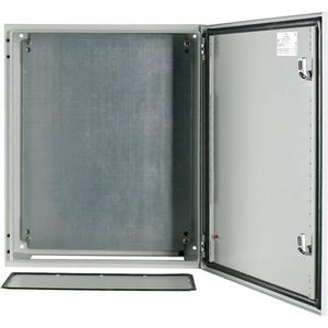 Wandkast IP66 incl. 2mm montageplaat HxBxD=600x500x200mm