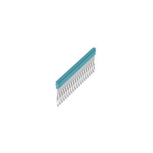 Dwarsverbinder (terminal) Plugged blauw 24 A p: 20, VVE=20
