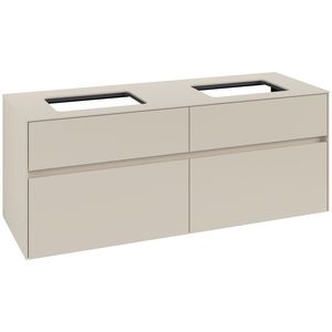 Wastafelonderkast Collaro 1400x548x500mm Cashmere Grey C11900VN