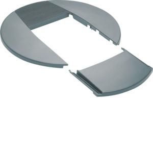 Plafondrozet voor enkele zuil 80mm DAC alulook