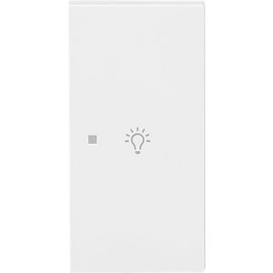 Free@Home bedieningswip rechts 2-voudig licht art-wit (6231-22-44G)