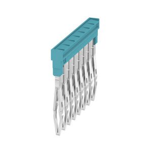 Dwarsverbinder (terminal) Plugged blauw 17.5 A p: 8 VVE=20