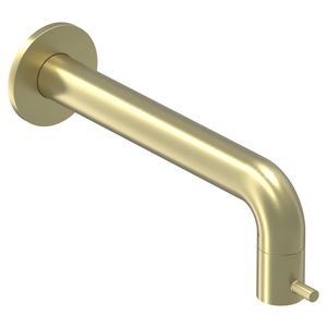 Fonteinkraan BOND wand 1/2"aansluiting inkortb. geborsteld mat goud
