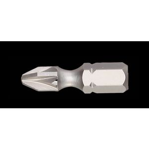 Schroefbit pz 25mm 1/4" nr 1 torsion con (10 stuks)