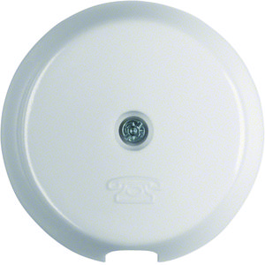 Centraaldeel kabeluitgang Serie 1930/Glas polarwit