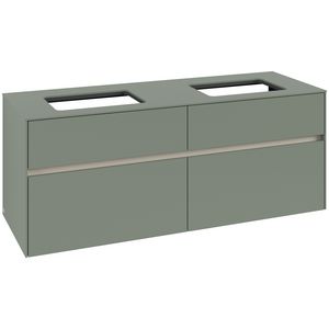 Wastafelonderkast Collaro 1400x548x500mm Soft Green C11900AF