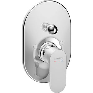 Rebris S 1-hendel badmengkraan inbouw chroom