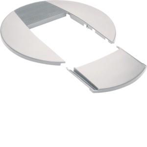 Plafondrozet voor enkele zuil 80mm DAC verkeerswit