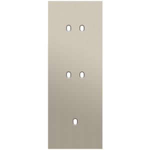 Afdekplaat 3-voud vertic. 71mm centerafst 166-57954