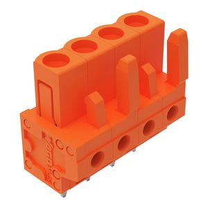 THT FE steker RE raster 5,08mm oranje 232-164 VVE=100