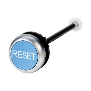 Vrijgaveknop blauw "reset" VVE=10