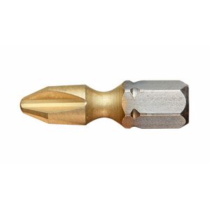 Schroefbit ph 25mm 1/4" nr 1 torsion zrn (10 stuks)