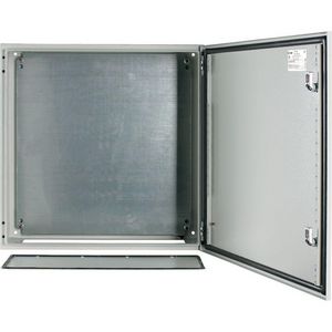 Wandkast IP66 incl. 2mm montageplaat HxBxD=600x600x200mm