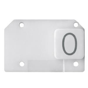 SYMBOOL VERLICHTE BEDIENINGSAPPARATEN-NUL-CHORUSMAR VVE=20