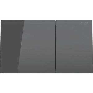 Bedieningsplaat 2-toets Sigma70 SQUARE glas lava