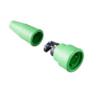 Volrubber koppelcontactstop 16A 250V randaarde VVE=10
