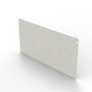 Frontplaat DPX3 125 HP 4-polig 24 modulen verticaal
