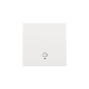 Afwerkingsset lens geconn. enkelv. Schakelaar white c.