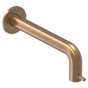 Fonteinkraan BOND wand 1/2"aansluiting inkortb. geborsteld mat koper