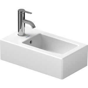 VERO #070225 fontein 250mm wit met kraangat met overloop