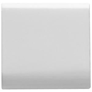 INTERCHANGEABLE BUTTON KEY-22X22mm-GENERAL-SATIN WHITE VVE=4