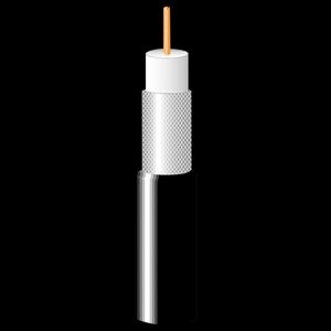 Rol a 500m. Coaxiaalkabel M17/074 Eca zwart