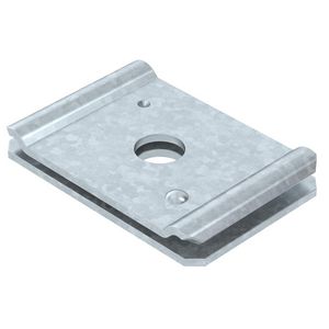 Centrale ophangbeugel draadstang M10 60x40 staal zink VVE=25