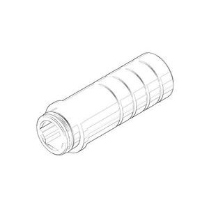Nippel 23,2x63,5mm, 9,5l/min. 9024031990090