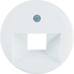 Centraaldeel RJ-datacontactdoos 1-v 45gr. Serie 1930/Glas po