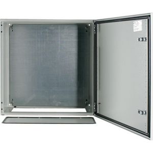 Wandkast IP66 incl. 2mm montageplaat HxBxD=600x600x300mm