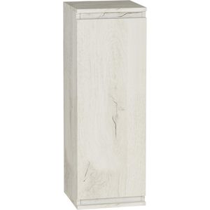 Alvaro kolomkast 100cm white arwin oak