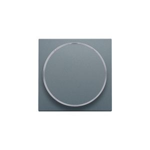 Afwerkingsset doorschijnende ring z. symbool 6A blue grey