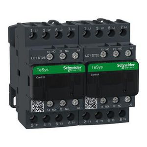 Omkeercont. 25A 4M/HCM+V Mechanisch verg. -Stuurspannin D