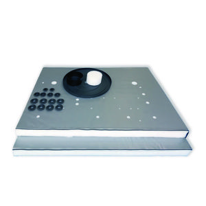 Fleece isolatie incl. folie AF 3000/1 wit