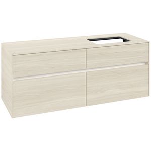 Wastafelonderkast Collaro 1400x548x500mm White Oak C118B0AA
