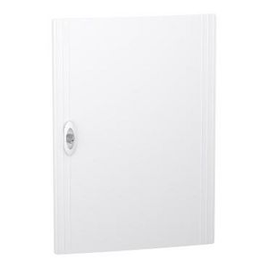Deur PrismaSeT XS vol wit (RAL9003) verdeler 3 x 18 modules