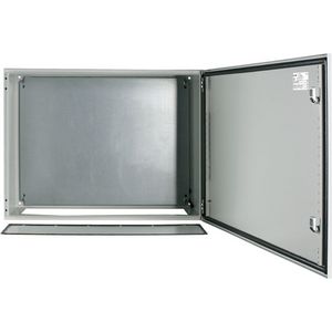 Wandkast IP66 incl. 2mm montageplaat HxBxD=600x800x300mm